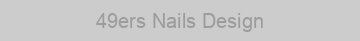 49ers Nails Design